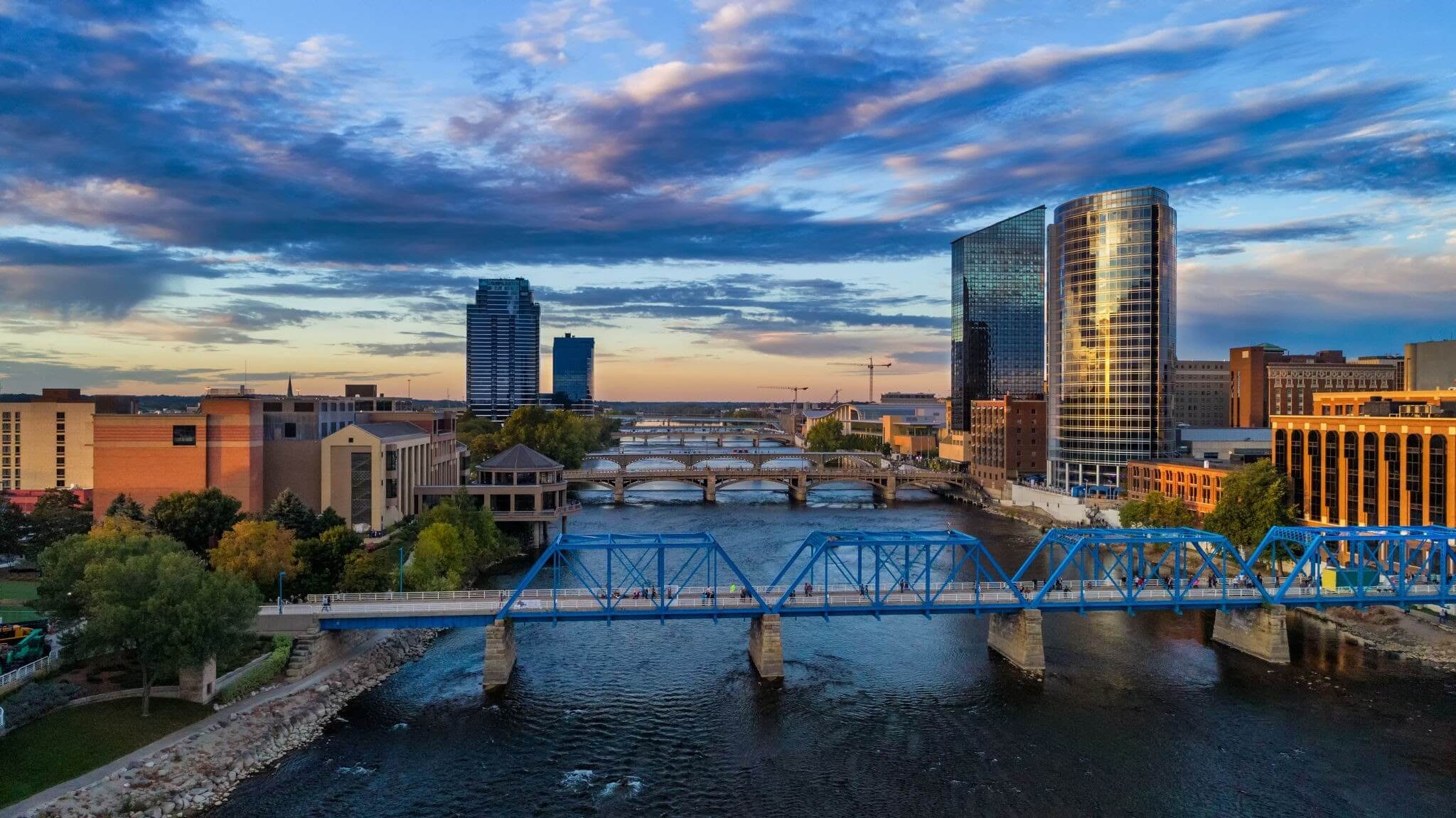 Grand Rapids Blue Bridge